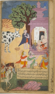 Vasistha and cow of abundance